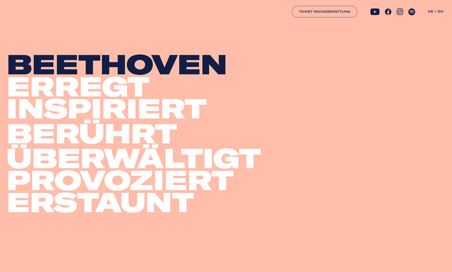 Website Beethoven moves